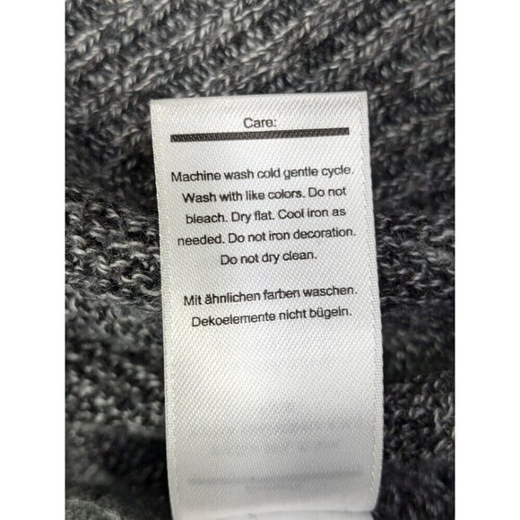 Smartwool Sweater Mens Large Merino Wool Blend Partial Zip Pullover Gray - Picture 5 of 15